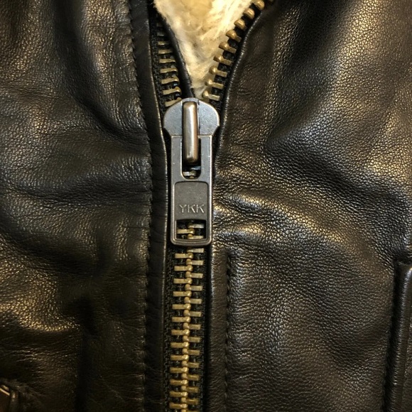 Master Supply Co Genuine Leather Unisex Jacket Sz S - Picture 11 of 16